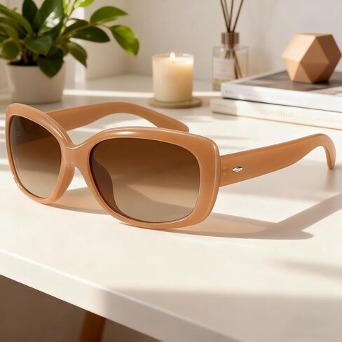 Polarized Sunglasses for Women Men, Trendy Sun Glasses for Women, Shopping, Driving in Saudi Arabia