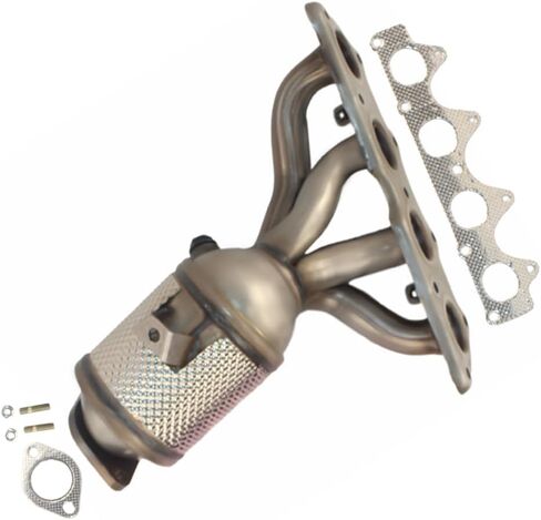 Northeastern Exhaust | Stainless Steel EPA-Approved Exhaust Manifold Converter Compatible for Kia Rio 2012-2019 1.6L - Includes Gasket | Non-Turbocharged in Saudi Arabia