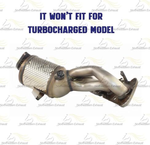 Northeastern Exhaust | Stainless Steel EPA-Approved Exhaust Manifold Converter Compatible for Kia Rio 2012-2019 1.6L - Includes Gasket | Non-Turbocharged in Saudi Arabia
