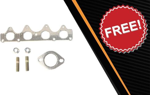 Northeastern Exhaust | Stainless Steel EPA-Approved Exhaust Manifold Converter Compatible for Kia Rio 2012-2019 1.6L - Includes Gasket | Non-Turbocharged in Saudi Arabia