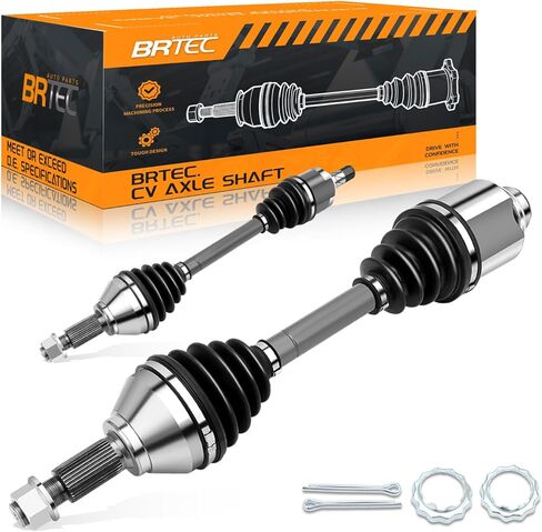 AWD Front CV Axle Shaft Assembly Fit for Nissan Murano 2009 2010 2011 2012 2013 2014 V6 3.5L - Driver and Passenger Side - 66-6301 & 66-6303 in Saudi Arabia