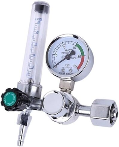 1 قطعة سبائك الألومنيوم 0-25Mpa الأرجون منظم co2 منظم مخفض ضغط الهواء مخفض الغاز الأرجون المخفض G5/8 in Saudi Arabia