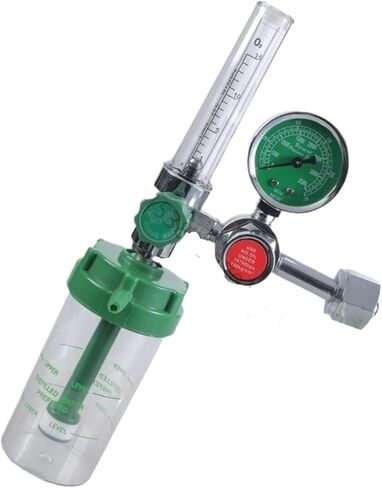 1 قطعة صمامات تخفيض الضغط مع زجاجة المرطب مقياس متر CGA540 منظم 85AC in Saudi Arabia