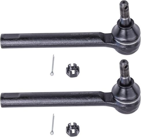 Detroit Axle - Front Tie Rod Kit for 2005 2006 2007 Nissan Murano, 4 Inner and Outer Tie Rod Ends 2 Rack Pinion Boots Bellows Replacement in Saudi Arabia