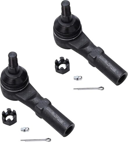 Detroit Axle - RWD Front Tie Rods Kit for 2015-2019 Chrysler 300, 4 Outer and Inner Tie Rod End Links 2 Tie Rod Boots 2016 2017 2018 Replacement in Saudi Arabia