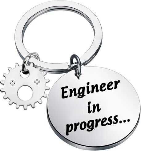 Engineer Gift Engineering Degree Jewelry Engineer Student Graduation Gift Engineer in Progress Keychain in Saudi Arabia