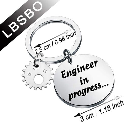 Engineer Gift Engineering Degree Jewelry Engineer Student Graduation Gift Engineer in Progress Keychain in Saudi Arabia