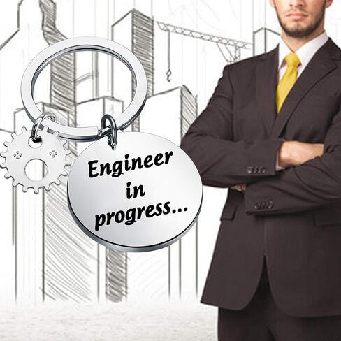 Engineer Gift Engineering Degree Jewelry Engineer Student Graduation Gift Engineer in Progress Keychain in Saudi Arabia