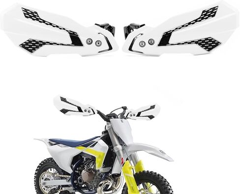 واقيات اليد للدراجات النارية عالمية، طقم أدوات تثبيت واقي اليد قابل للتعديل، 7/8 بوصة (22 مم) ~ 11/8 بوصة (28 مم)، مقاوم للغبار، مقاوم للمطر والسقوط، من أجل موتوكروس، دراجة نارية عتيقة، ATV (أحمر) in Kuwait