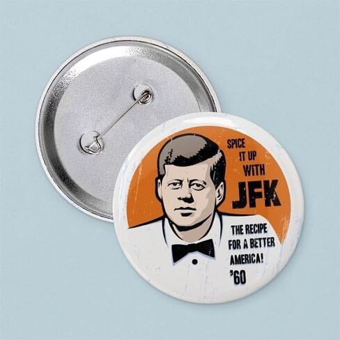 CafePress JFK Recipe 2.25 Button 2.25" Round Pinback Button in Saudi Arabia