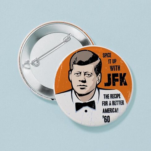 CafePress JFK Recipe 2.25 Button 2.25" Round Pinback Button in Saudi Arabia