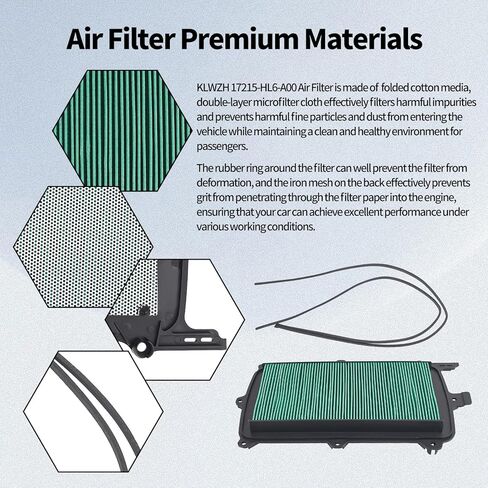 17215-HL6-A00 Air Filter Compatible with Honda Talon 1000R 2019-2022 / 1000X-4 2020-2022, Ho-dan Talon 1000 1000R 1000X 1000X4 UTV Parts in Kuwait