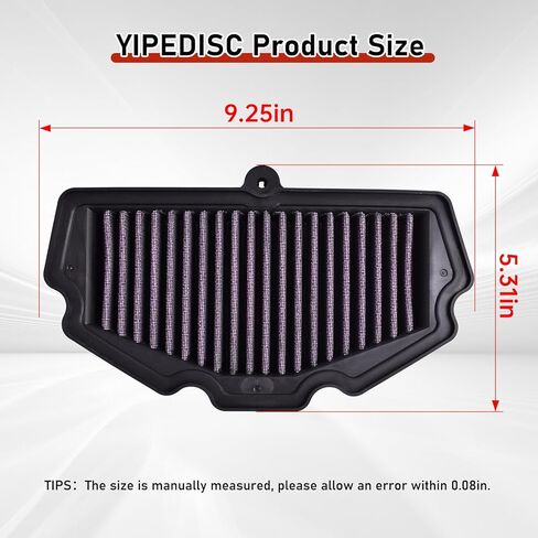 2610 Air Filter High Flow 11013-0745 for Kawasaki for Vulcan-S 650 EN650 2015-2024 for Ninja 650 EX650 2017-2024 Z650 ER650 2017-2024 RS 2022-2024 for Versys 650 KLE650 2021-2024 in Saudi Arabia