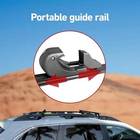 56" All Black Universal Crossbars Roof Racks Compatible with Raised Roof Side Rails for Kayak Luggage ski Bike Carrier, a Set of 2 (Black) in Saudi Arabia