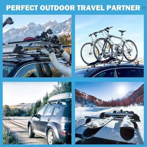 Luggage Carrier,Black Roof Rack Covers Compatible for Toyota for Land Cruiser Prado Fj120 2003-2009 ABS Plastic in Saudi Arabia