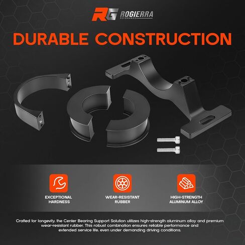 Center Bearing Support Solution Replacement for 2015-2024 Dodge Charger Challenger Chrysler 300 Scat Pack Hellcat 394, RWD AWD V6 V8 All Trims, Fits P/N 3180-31 986-031 52123980AD in Saudi Arabia