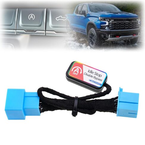 مزيل إيقاف التشغيل التلقائي لـ 2022-2026 Chevy Silverado 1500 Refreshed & GMC Sierra 1500 Refreshed Auto Stop Disable سهل التركيب لجهاز إيقاف تشغيل المحرك بدون أخطاء in Saudi Arabia