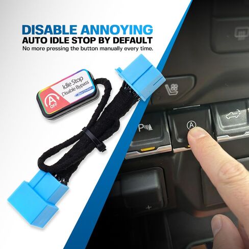 مزيل إيقاف التشغيل التلقائي لـ 2022-2026 Chevy Silverado 1500 Refreshed & GMC Sierra 1500 Refreshed Auto Stop Disable سهل التركيب لجهاز إيقاف تشغيل المحرك بدون أخطاء in Saudi Arabia