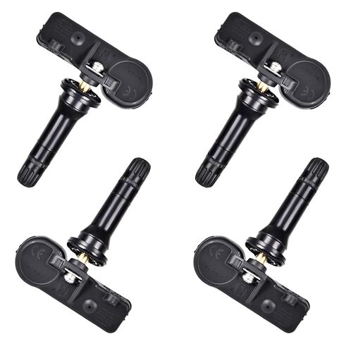 Set of 4 TPMS Tire Pressure Sensors 433MHz Compatible with Chrysler 300 Town & Country Challenger Ram1500 2500 Jeep Grand Cherokee Wrangler Replaces# 56029398AB 56029398AA (4 PCS) in Kuwait