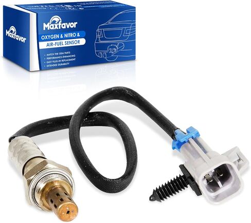 Maxfavor 234-4668 O2 Oxygen Sensor Upstream Fit for 2004-2013 Chevy Silverado Suburban Avalanche Tahoe Malibu Caprice Cobalt Corvette Equinox Impala 02 Sensor Replace# 15284 21546 SG1857 234-4342 in Saudi Arabia