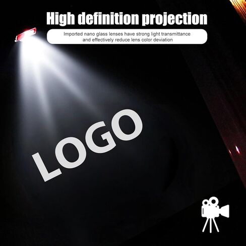 مصابيح باب السيارة، 4 عبوات من مصابيح شعار جهاز عرض LED للباب، مصابيح ترحيب لاسلكية، مصابيح ظل الشبح متوافقة مع سلسلة 3/5/6/7/X1/X2/X3/X4/X5/X6/X7/Z/M/GT in Kuwait