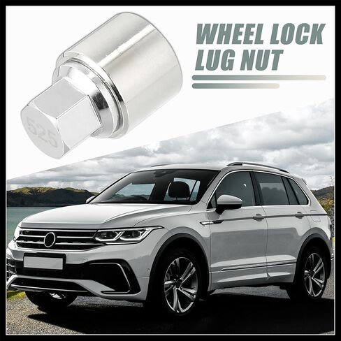 525 Car Wheel Lock Lug Nut Anti Theft Lug Nut Screw Removal Socket Key Wheel Lock for VW Touareg Phaeton Tiguan Durable Material in Kuwait