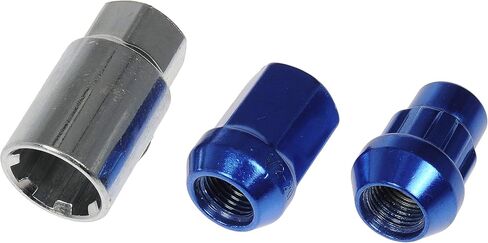 Dorman 713-275D Blue Acorn Wheel Nut Lock Set Compatible with Select Models, 20 Pack in Saudi Arabia