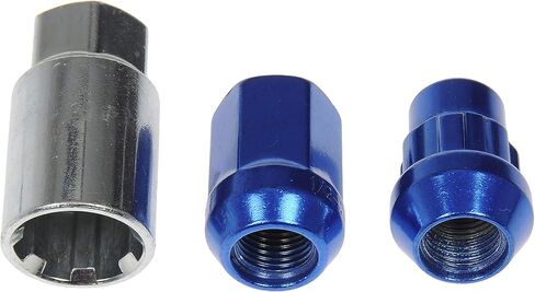 Dorman 713-275D Blue Acorn Wheel Nut Lock Set Compatible with Select Models, 20 Pack in Saudi Arabia