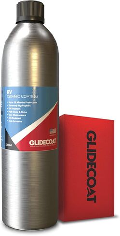 Glidecoat RV Ceramic Coating (160ml) - 9H Ceramic Coating for RVs, Aircraft, Cars & More - Better Than RV Wax and More Durable than Regular Ceramic Coating for Cars - Finest Nano Coating for the Road in Saudi Arabia