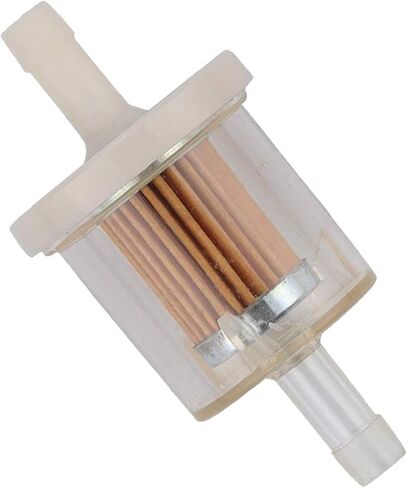 مجموعة من 2، 691035 493629 فلتر الوقود العالمي 40 ميكرون 1/4 يناسب بريجز وستراتون كاواساكي 49019-7001 7-07061 كوهلر 2505007S 2505021S husqvarna أجزاء جزازة العشب (أسود) in Kuwait