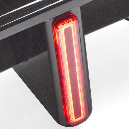 ناشر خلفي أسود لامع مع أضواء فرامل LED ستروب مناسب لسيارات BMW 2017-2023 G30 G31 G38 M-Sport | تصميم طراز M5 وملحقات الزوايا | ترقية Direct Fit للتصميم الخلفي العدواني in Kuwait