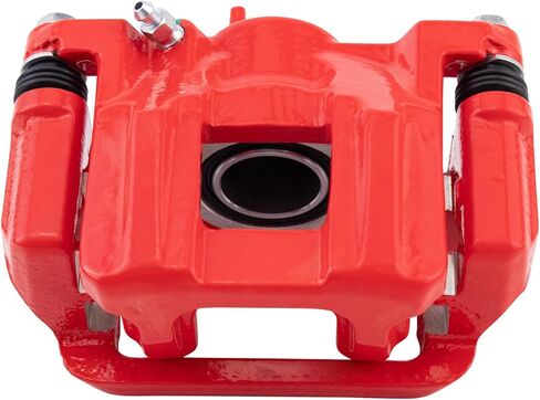 TRQ Performance Rear Driver and Passenger Side Brake Caliper Set Caliper Brackets Hardware Compatible with 11-17 Honda Odyssey in Saudi Arabia