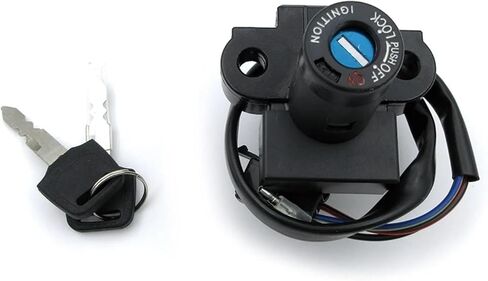 Ignition Switch Motorcycles for CBR600 F2 1991-1994 CBR600 F3 1995-1998 Motorcycle Ignition Switch Lock Fuel Tank Lock Gas Cap Cover Seat with Key Set(Tank Cap Lock) in Saudi Arabia