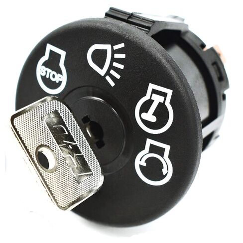 HD Switch Ignition Switch Replaces Dixon ZTR 4515, 4516, 4518, 8025, 8026, Kodiak, 50, 52, 5223, 5225, 6125, for Model Years 2001 and up, Does not fit Models Prior to 2001 - OEM Upgrade W/2 Keys in Saudi Arabia