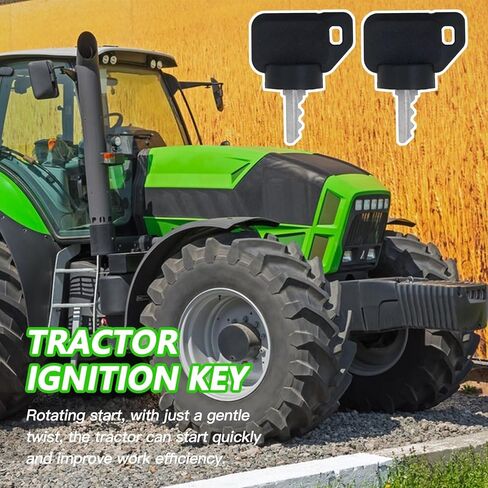 Premium Soft-Grip Keys for John Deere Gator Utility Military HPX TH 6x4 CS CX TE TH TS TX Turf Series 4x2 4x4 XUV550 XUV560 XUV590 - Rotates Smoothly, Replacement Umbrella Ignition Key Set in Kuwait