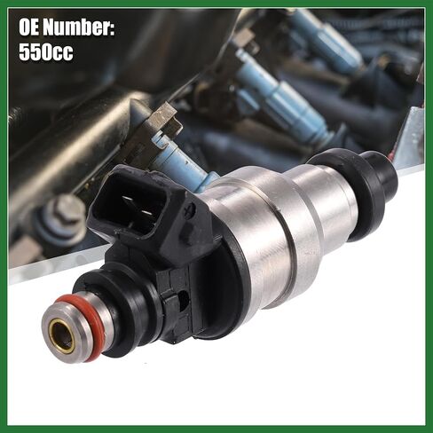 Motoforti 550cc Fuel Injector for Acura CL 2.3L F23A1 VTEC SOHC 1999-1999 for Honda Civic 1.6L SI B16A2 1996-2000 Long-lasting in Saudi Arabia