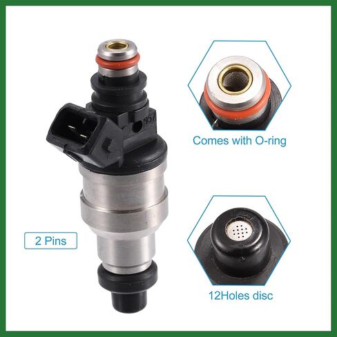 Motoforti 550cc Fuel Injector for Acura CL 2.3L F23A1 VTEC SOHC 1999-1999 for Honda Civic 1.6L SI B16A2 1996-2000 Long-lasting in Saudi Arabia