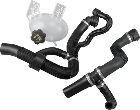 COOL STAR Coolant Reservoir Radiator and Upper and Lower Radiator Coolant Hose Kit Compatible with Jeep Renegade 2015-2021 2.4L 68246567AA 68440687AA 68327756AA 68246569AA 68248083AA 68303699AA in Saudi Arabia