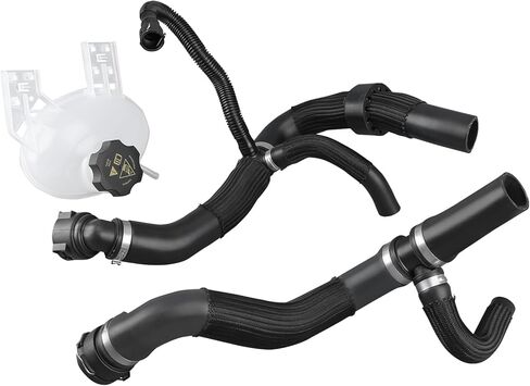 COOL STAR Coolant Reservoir Radiator and Upper and Lower Radiator Coolant Hose Kit Compatible with Jeep Renegade 2015-2021 2.4L 68246567AA 68440687AA 68327756AA 68246569AA 68248083AA 68303699AA in Saudi Arabia