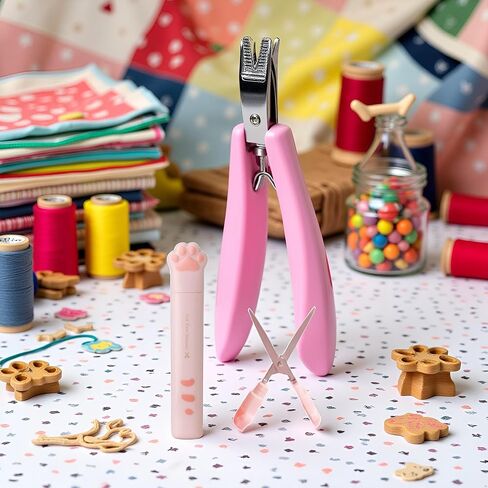 Pink Cat Paw Scissors, Folding Pocket s Multifunctional Craft, Hand Cutters Mini Arts, Crafts and Sewing Scissors in Saudi Arabia