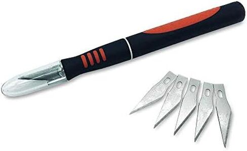 SMB Premium Soft Handle Knife w/5 Blades (1/4/10/25/100 pcs) (1) in Kuwait