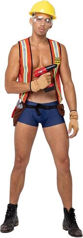 Roma Costume Mens Men's 5 Piece Construction Hard-worker in Kuwait