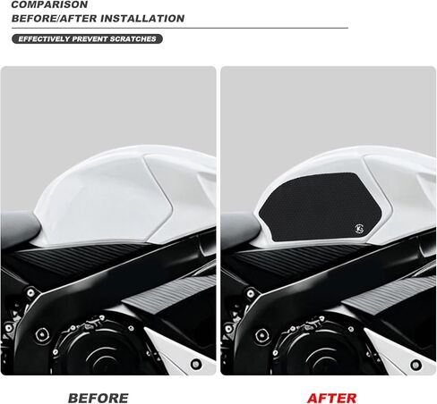 For GSX-R 600/750 GSXR600 GSXR750 2011-2024 2025 Motorcycle Side Fuel Tank pad Tank Pads Protector Stickers Decal Gas Knee Grip Traction Pad Tankpad in Kuwait