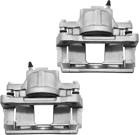 Brake Caliper Front Left and Right Calipers assembly with Bracket 19-6279 & 19-6278 compatible with 2010/2011/2012/2013/2014/2015 T0y0ta 4Runner;2010/2011/2012/2013/2014/2015 Front GX460 in Saudi Arabia