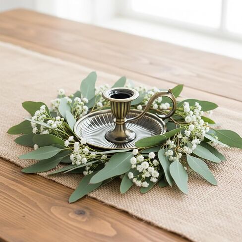 iplusmile Vintage Chamberstick Candle Holder with Handle, Antique Bronze Taper Candlestick for Valentine's Day Romantic Dinner, Wedding Centerpiece, Emergency Lighting for Power Outage in Saudi Arabia