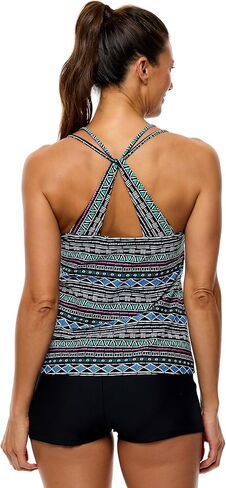 Next by Athena Tortuga Bay Third Eye Tankini Swimsuit TOP in Saudi Arabia