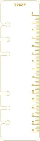 A5 Today Ruler 01 (Clear, 1 Count) in Saudi Arabia