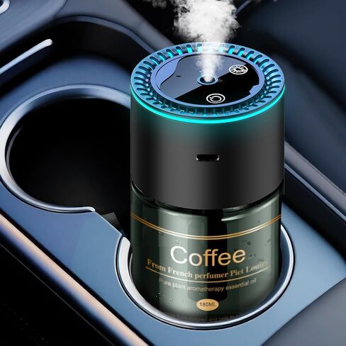 إعادة تعبئة معطر هواء السيارة للرجال والنساء، 6.09 أونصة سائلة / 180 مل - 9 أشهر برائحة زيت اللافندر العطري، زيت عطري مصنوع من مستخلصات نباتية طبيعية، متوافق مع أجهزة توزيع روائح السيارة للمنزل/المكتب in Kuwait