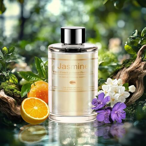 إعادة تعبئة معطر هواء السيارة للرجال والنساء، 6.09 أونصة سائلة / 180 مل - 9 أشهر برائحة زيت اللافندر العطري، زيت عطري مصنوع من مستخلصات نباتية طبيعية، متوافق مع أجهزة توزيع روائح السيارة للمنزل/المكتب in Kuwait
