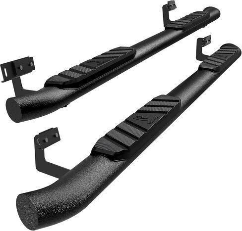 Tyger Auto 3.5" Rider Running Boards Compatible with 2021-2024 Ford Bronco Sport 4 Doors | TG-SS2F35328 | Side Step Rail Nerf Bars, Black in Saudi Arabia